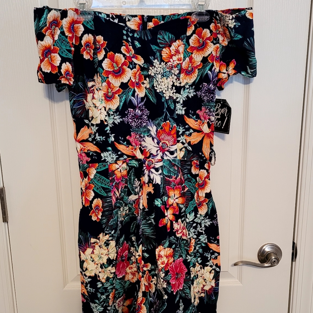 Flowered Culotte Sundress size 13.